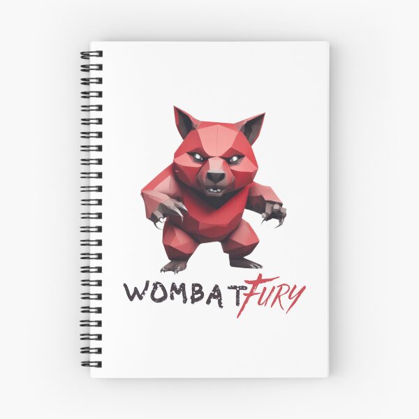 Item preview, Wombat Fury designed and sold by pUNKnown.