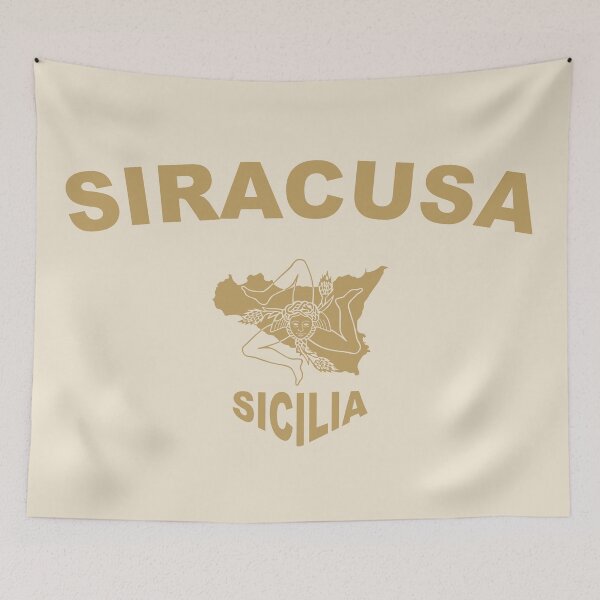 Item preview, Siracusa Sicilia Trinacria map designed and sold by studioss76.