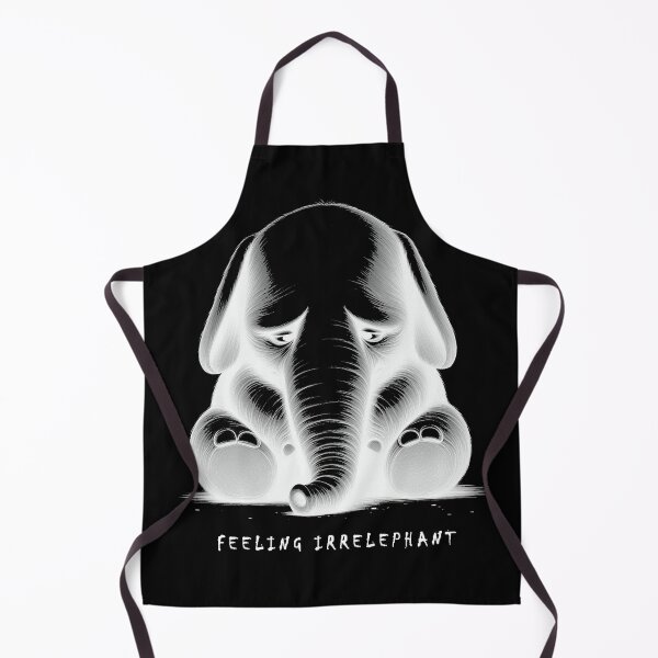 Item preview, feeling irrelephant (white) designed and sold by Oryartil.