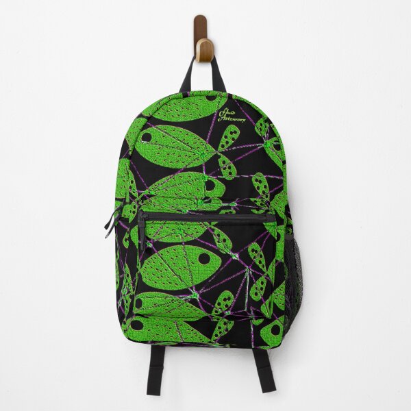 Item preview, Green Netted Fishies Yin of Yang designed and sold by Fluid Artzworx.
