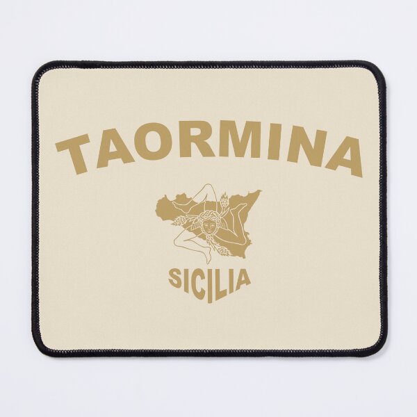 Item preview, Taormina Sicilia Trinacria map designed and sold by studioss76.