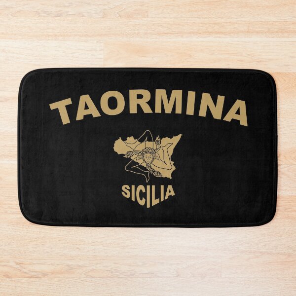 Item preview, Taormina Sicilia Trinacria map designed and sold by studioss76.