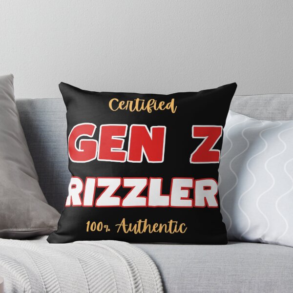 Aperçu de l'œuvre Citation drôle de mème d'argot viral certifié Gen Z Rizzler créée et vendue par MorningTeeNmore.