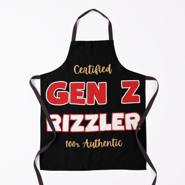 Aperçu de l'œuvre Citation drôle de mème d'argot viral certifié Gen Z Rizzler créée et vendue par MorningTeeNmore.