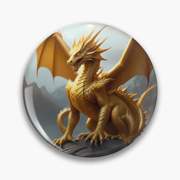 Item preview, Gold Dragon  designed and sold by Nomad-Maynard.