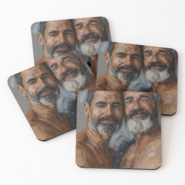 Item preview, Together Forever - Painting designed and sold by BeardyWanderers.
