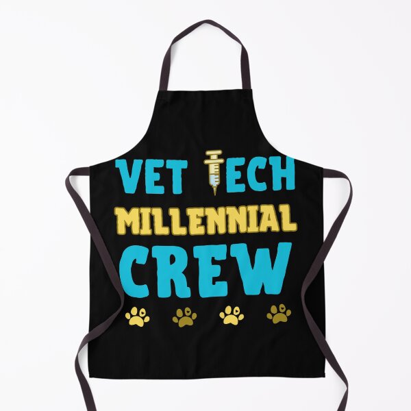 Item preview, Vet Tech Millennial Crew Paw Animal Dog Cat Pet Lover Gen Z Slang designed and sold by MorningTeeNmore.