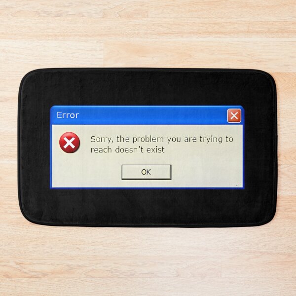 Item preview, error joke problem solving designed and sold by Capacitor-Ant.