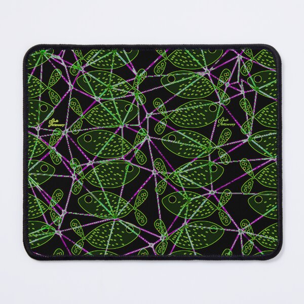 Item preview, Green Netted Fishies Yang of Yin designed and sold by Fluid Artzworx.