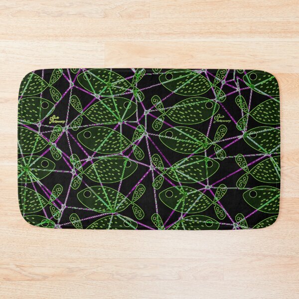 Item preview, Green Netted Fishies Yang of Yin designed and sold by Fluid Artzworx.