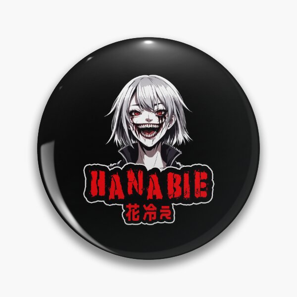 Item preview, Hanabie, Demon Girl, Kanji Logo, Fan Art designed and sold by Burn-Ego.