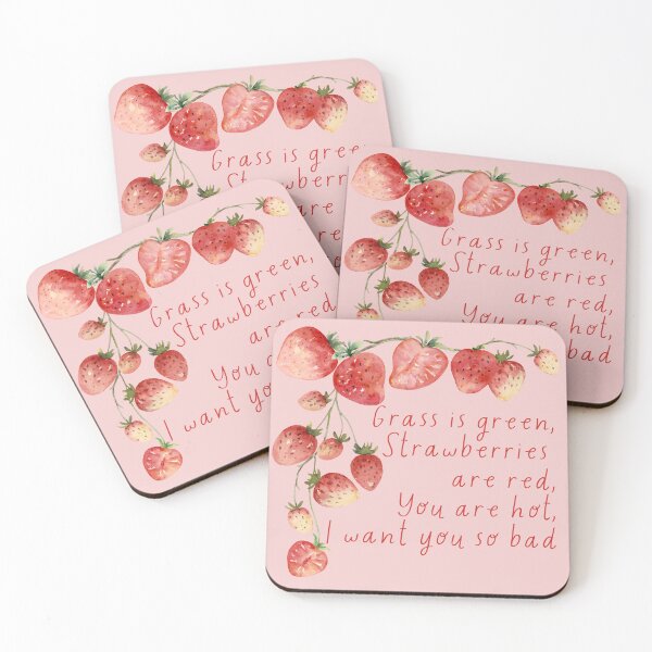 Item preview, Grass is green, Strawberries are, You are hot, I want you so bad designed and sold by Croclair.