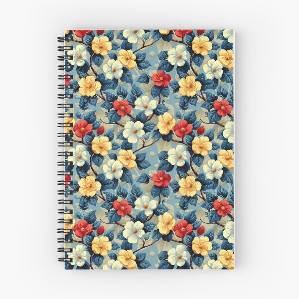 Item preview, Red, yellow and white flowers designed and sold by Loop-De-Loop.