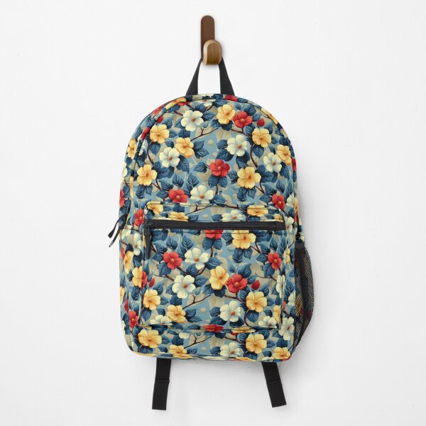 Item preview, Red, yellow and white flowers designed and sold by Loop-De-Loop.