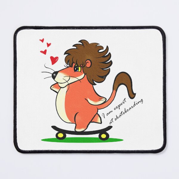 Artikelvorschau, Löwe Skateboard Experte entworfen und verkauft von Shirley cute art .
