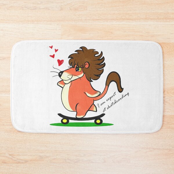 Artikelvorschau, Löwe Skateboard Experte entworfen und verkauft von Shirley cute art .