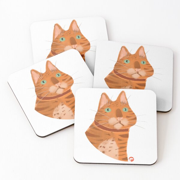 Item preview, orange cat  designed and sold by Ferret-Russell.