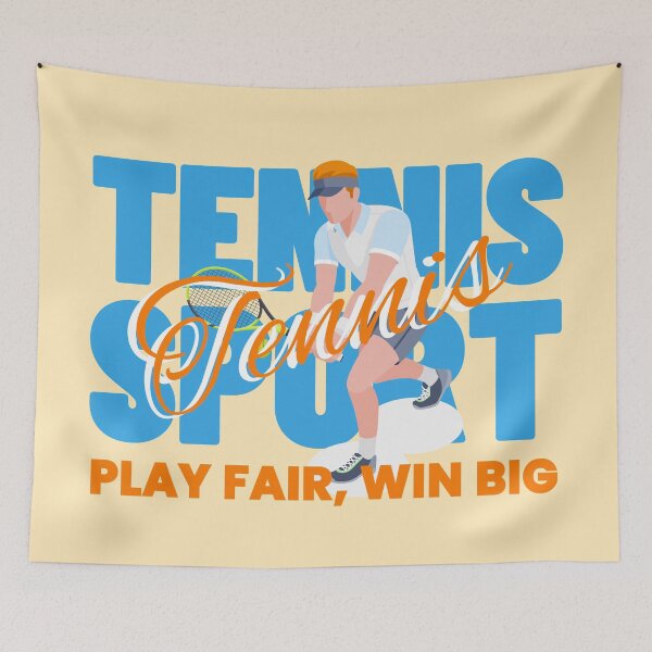 Item preview, Tennis | Play Fair, Win Big designed and sold by DJ-Portable.