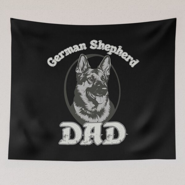 Item preview, GERMAN SHEPHERD DAD cool minimalistic design designed and sold by Jt41.
