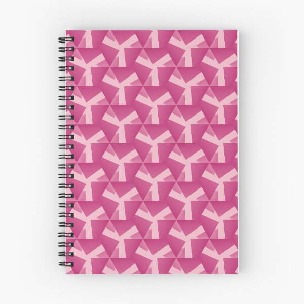 Item preview, Pink Hexagons Swirl Pattern designed and sold by elliebart.