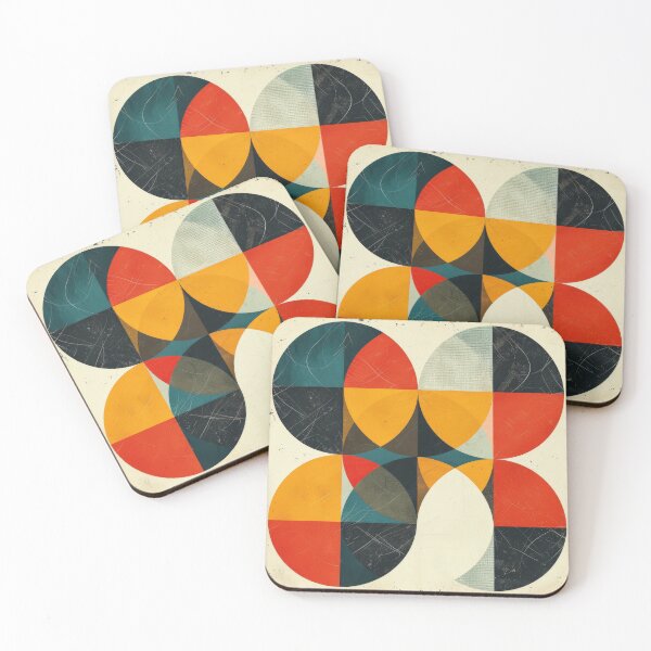 Item preview, Abstract Geometric Pattern With Circles designed and sold by brandway.
