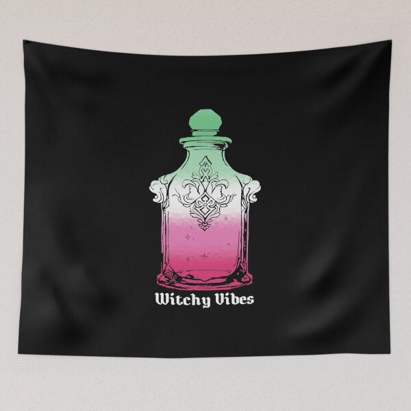 Item preview, Witchy Vibes Abrosexual Pride Flag, Subtle Abrosexual Potion Bottle designed and sold by Travelslightly.