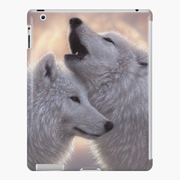 Wolves Howling Moon "Love Song" iPad Snap Case