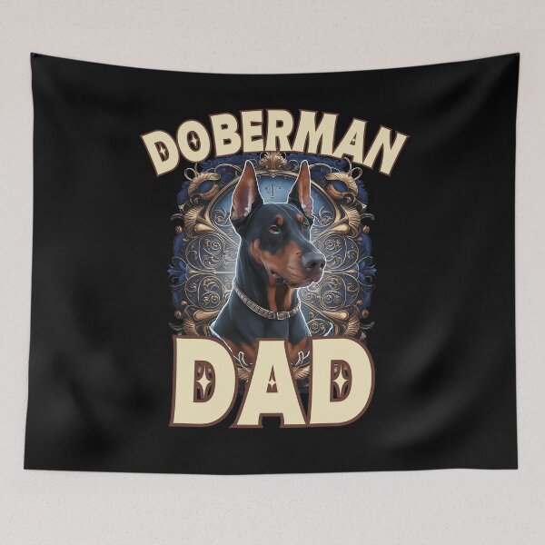 Item preview, DOBERMAN DAD cool dog parent design designed and sold by Jt41.