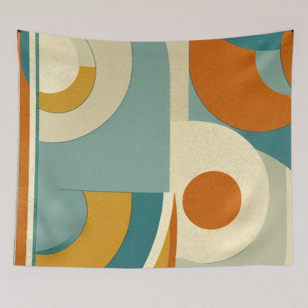 Item preview, Mid Century Style Geometric Print. designed and sold by Invisible-Cult.