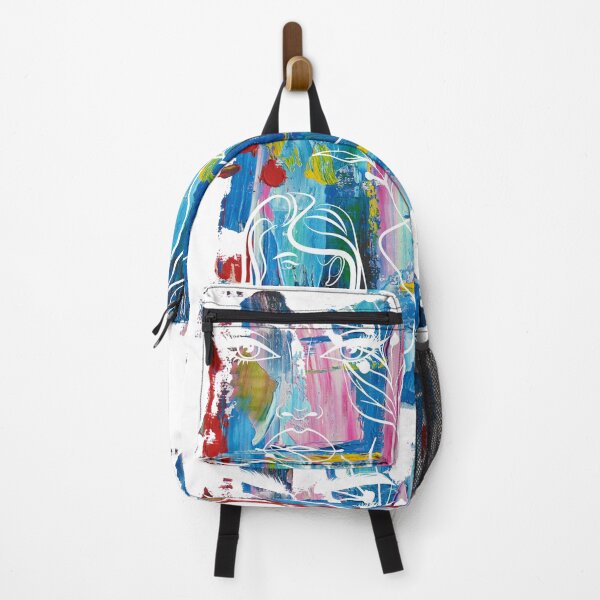 Item preview, Graphic Colorful Paint Art | Women's Face Lineart designed and sold by Graphlie.