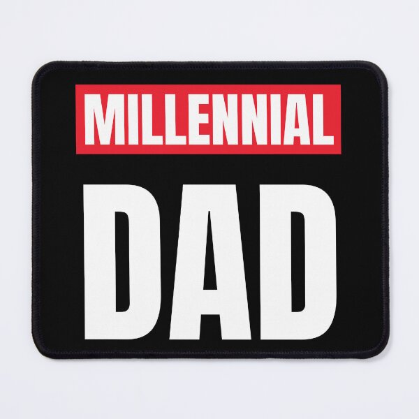 Item preview, Millennial Dad Modern Fatherhood Trendsetting Dads Gen Z X Slang designed and sold by MorningTeeNmore.