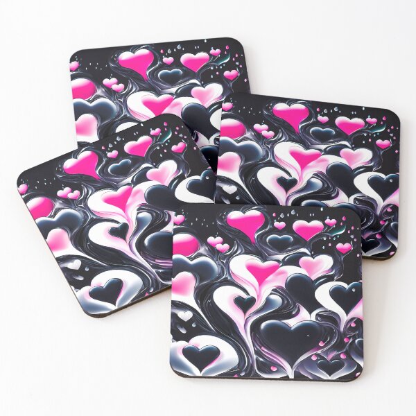 Item preview, Cosmic Heartbeat Hearts designed and sold by ArtC-Designs by Kathy Higgins.