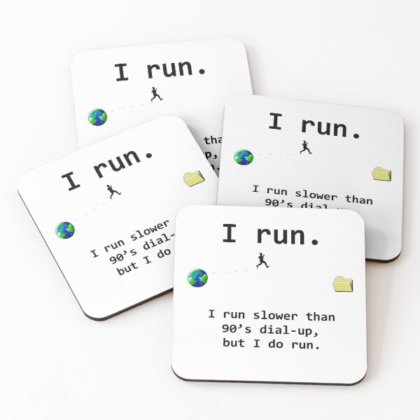 Item preview, I run ... slowly designed and sold by Bungyheart.