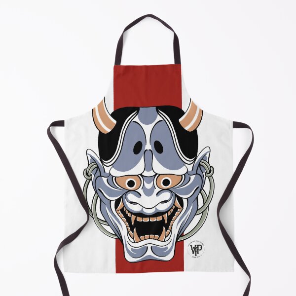 Item preview, Hannya Mask Blue designed and sold by valerapashkov.