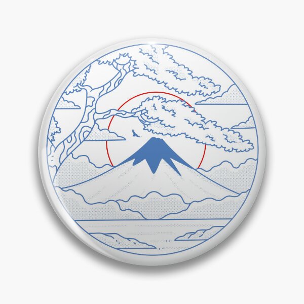 Item preview, Mountain Fuji Minimalis Art designed and sold by Artthree.