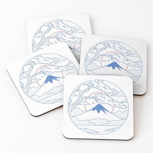 Item preview, Mountain Fuji Minimalis Art designed and sold by Artthree.