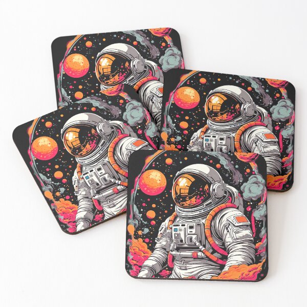 Item preview, astronaut lost in galaxy designed and sold by Anno Meister.