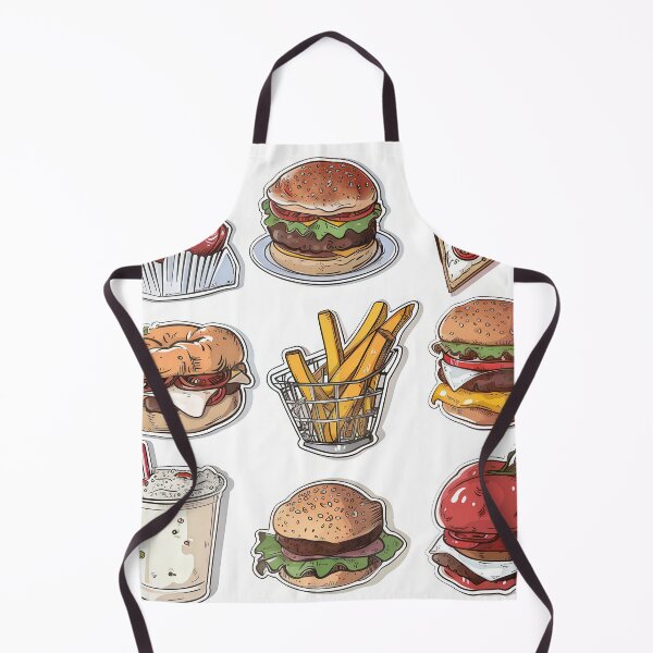Item preview, Fast Food Stickers designed and sold by brandway.