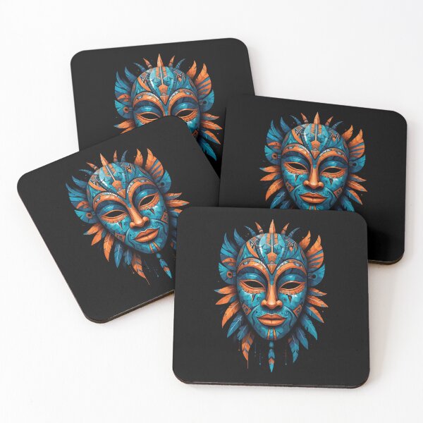 Item preview, An Abstract Cubism-Inspired Design Depicting An Ancient African Mask designed and sold by Adelberton.