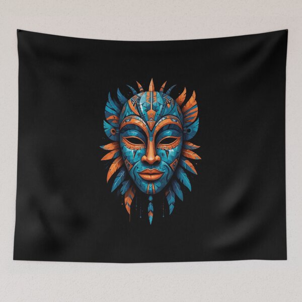 Item preview, An Abstract Cubism-Inspired Design Depicting An Ancient African Mask designed and sold by Adelberton.