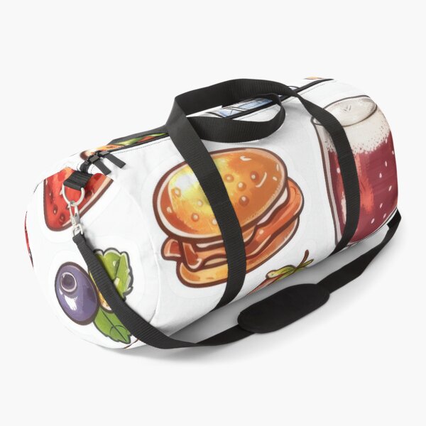 Item preview, Colorful Food and Drink Pattern Illustration designed and sold by brandway.