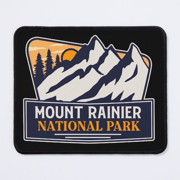 Item preview, Mount Rainier National Park designed and sold by graphic-map.
