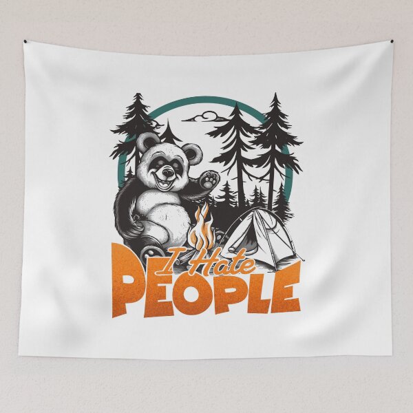 Item preview, I hate people designed and sold by Natalia Shop.