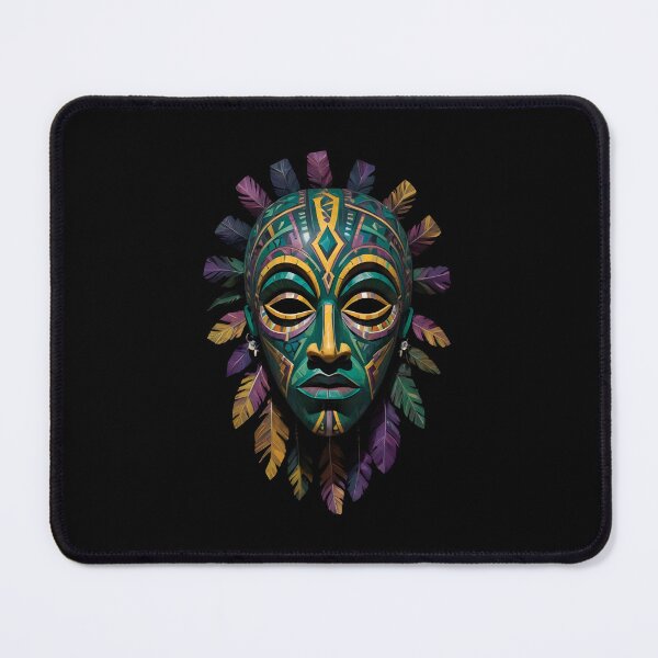 Item preview, An Abstract Cubism-Inspired Design Depicting An Ancient African Mask designed and sold by Adelberton.