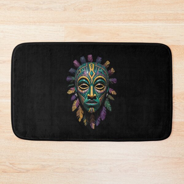Item preview, An Abstract Cubism-Inspired Design Depicting An Ancient African Mask designed and sold by Adelberton.