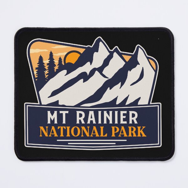 Item preview,  Mt Rainier National Park designed and sold by graphic-map.
