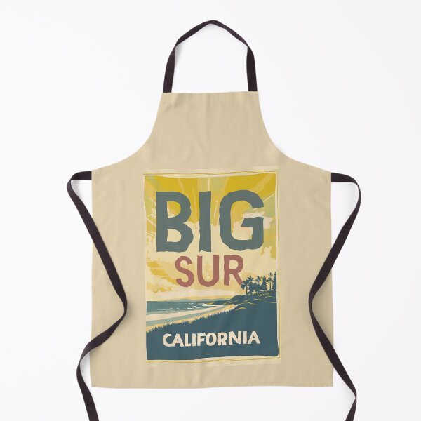 Item preview, A Vintage Travel Illustration of Big Sur - California - US designed and sold by GoodOldVintage.