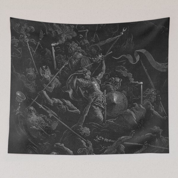 Item preview, Gustave Dore - Chaos watches as the Rebel Angels are thrown into Hell (Milton's Paradise Lost) designed and sold by Onodera.