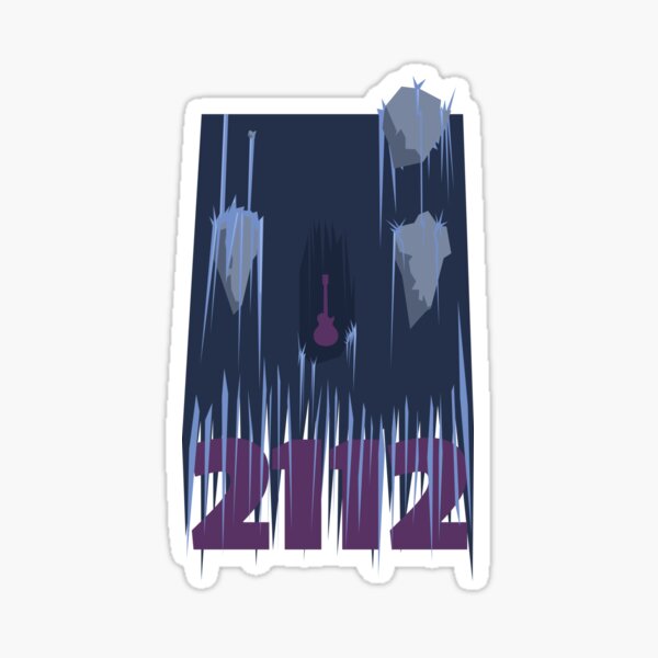Rush - 2112 Waterfall Sticker