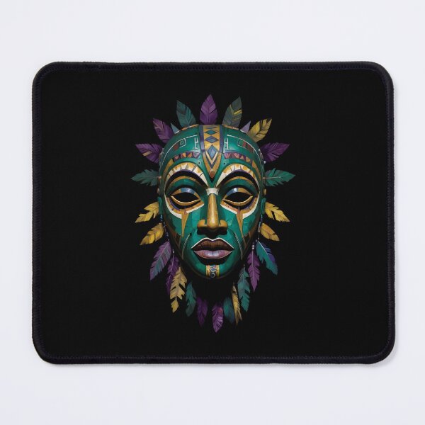 Item preview, An Abstract Cubism-Inspired Design Depicting An Ancient African Mask designed and sold by Adelberton.
